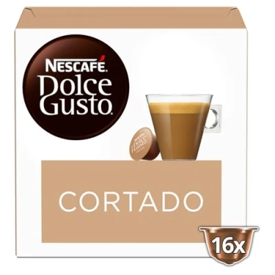 Image of NESCAFÉ Dolce Gusto Espresso Macchiato Coffee Pods, 16 Capsules