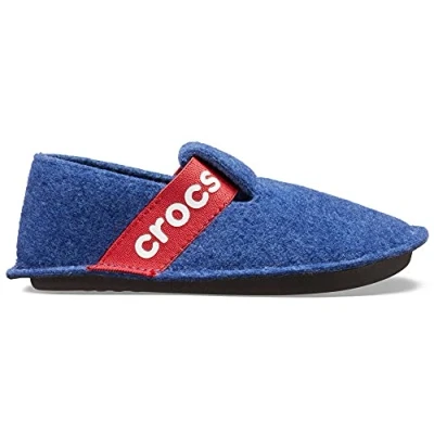 Image of Crocs Unisex Kids Classic Slipper K Loafers, Cerulean Blue, 4 UK Child