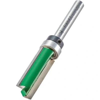 Image of Trend CraftPro Guided Profiler Router Cutter Bit, 1/4 Inch Shank, 12.7mm Cut Diameter &amp; 32mm Length, Tungsten Carbide Tipped, C121DX1/4TC