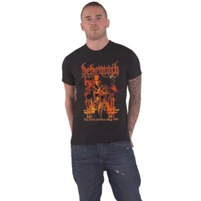 Image of Rock Off officially licensed products Behemoth North American Tour 22 T Shirt XXL Black