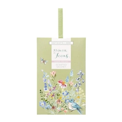 Image of Heathcote &amp; Ivory Flower Of Focus Single Scented Sachet