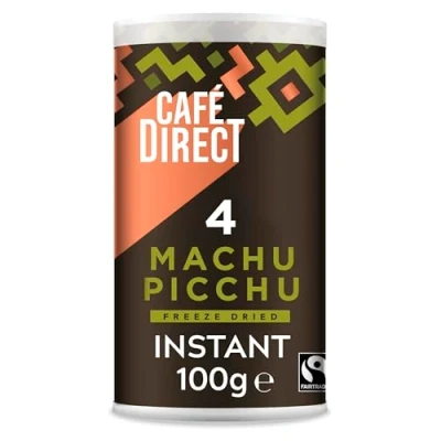Image of Cafédirect Fairtrade Machu Picchu Instant Coffee 100 g (Pack of 6)
