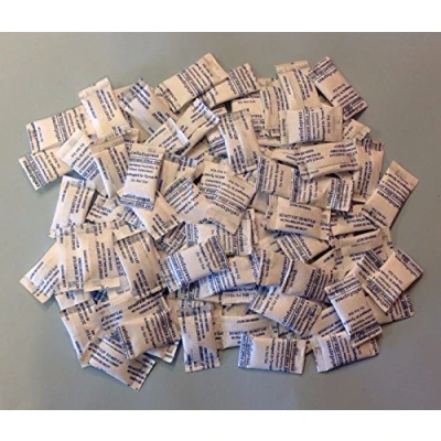 Image of celloexpress Silica Gel Pouches 0.5g in Tyvek Fabric Sachets Total Weight 50g (100, 0.5g)