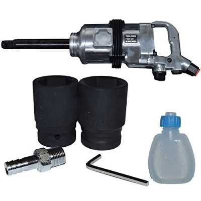 Image of AB Tools Toolzone 1&quot; dr Air Impact Wrench Gun 38/41 Sockets 2200Nm/1620ftlbs Anvil Hammer