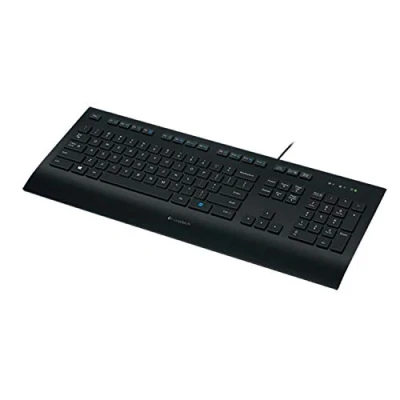 Image of Logitech K280e Pro Wired Business Keyboard, QWERTY US International Layout Black