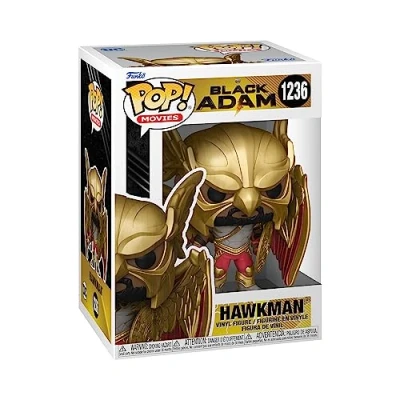 Image of Funko POP! Movies: DC Black Adam Hawkman Collectable Vinyl Figure Gift Idea Official Merchandise Toys for Kids &amp; Adults Movies Fans Model Collectors and Display