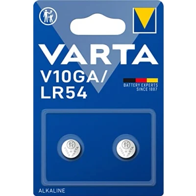 Image of Varta LR54 / V10GA Battery Pack of 2