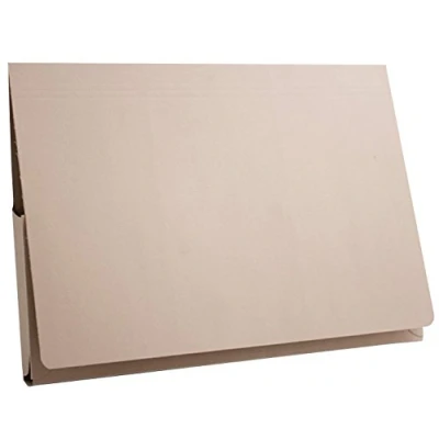 Image of Guildhall Legal Document Wallet Full Flap 315gsm W356xH254mm Buff Ref PW3 BUFZ [Pack 50]
