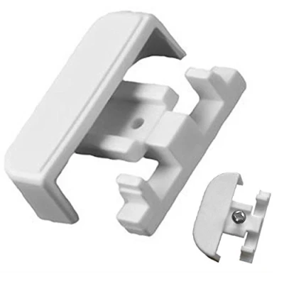 Image of Curtain Rail Track Glider Stop End to fit Superwhite Drape Crest x 2
