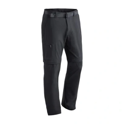 Image of Maier Sports Men&#039;s Tajo Functional Outdoor Stretch T Zip Long Pants Black X Large/XX Large (EU: 110)
