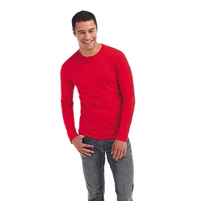 Image of Stedman Classic L/S T Shirt Scarlet Red S