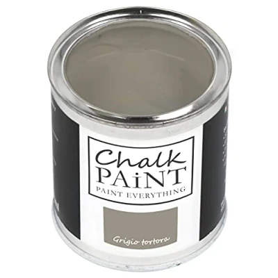 Image of Chalk Paint Everything® Grigio Tortora (Dove Grey) 750 ml Water Based for Shabby Chic Furniture, Décor, and Upcycling Projects Non Toxic, Easy to Apply