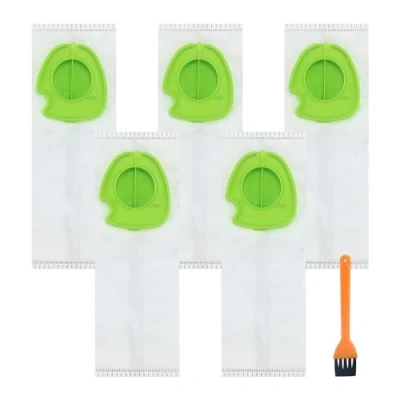 Image of 5Pcs Vacuum Dust Bags For Gtech Pro ATF301 With Cleaning Brush, Cleaner Replacement Bag