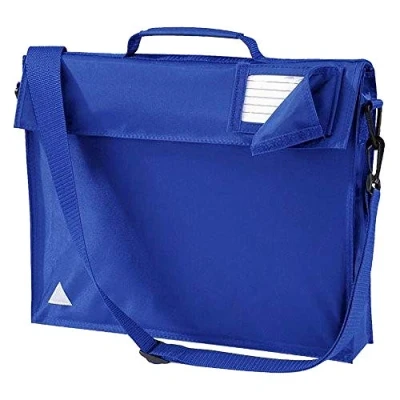 Image of Quadra Junior Book Bag With Strap (One Size) (Bright Royal)