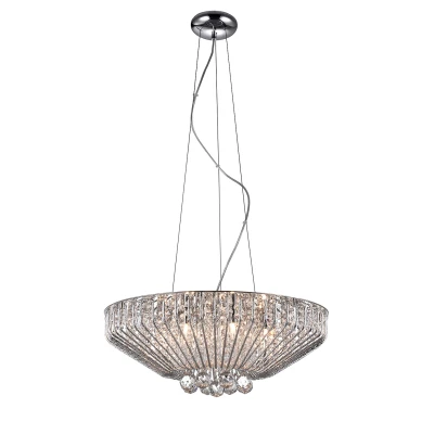 Image of Carlo 7 Light Polished Chrome Ceiling Fitting