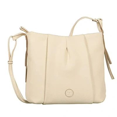 Image of TOM TAILOR Women&#039;s Melany Shoulder Bag, Off White, M