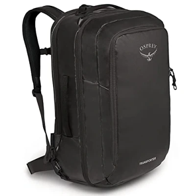 Image of Osprey Transporter Carry On Unisex Duffel Bag Black O/S