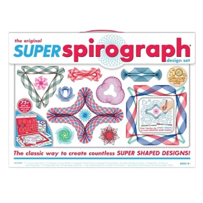 Image of Kahootz Plastic Spirograph Super Kit 75 PCS Model