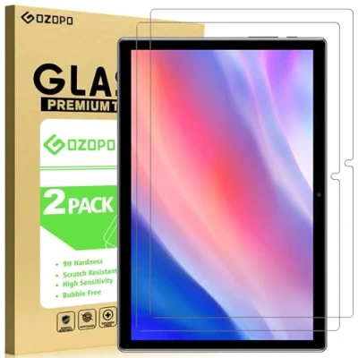 Image of GOZOPO Screen Protector for Teclast P20HD/ P20S/ M40 10,1 inch, [Scratch Resistant ] Tempered Glass Film P20S 10.1&quot;/ M40/ M40S/ Pro