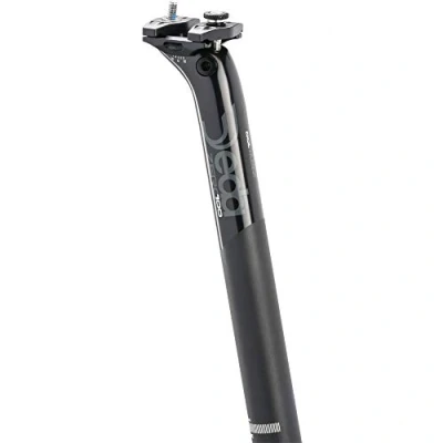 Image of Deda Elementi Unisex Zero100 Alloy Seatpost, BoB (Black on Black), 27.2mm UK