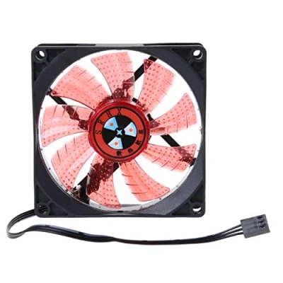 Image of PC Fan Case LED Light 3 Pin 90 mm Desktop Computer Cooling Low Noise 9025