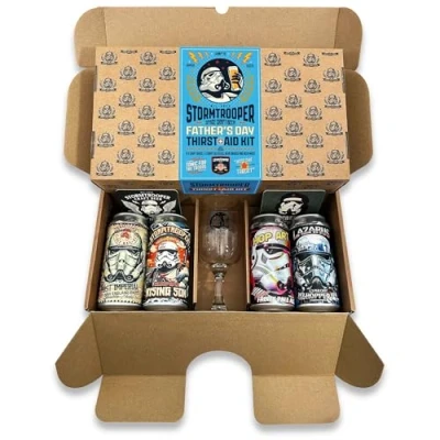Image of Stormtrooper Father&#039;s Day Thirst Aid Kit 5 Beer Gift Set