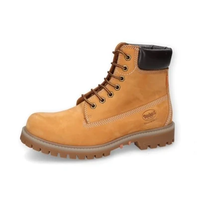 Image of Dockers by Gerli Men Combat Boots, Men&#039;s Ankle Boots,Boots,Half Boots,Booties,lace up Boots,Golden tan,42 EU / 8 UK