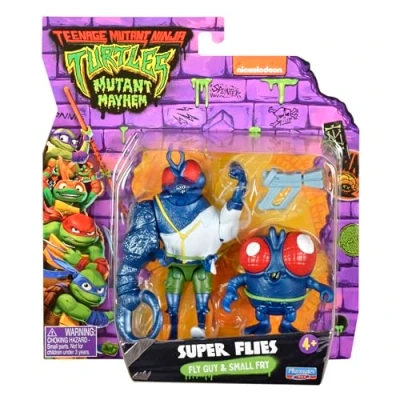 Image of TEENAGE MUTANT NINJA Turtles Action Figures Super Flies