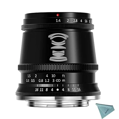 Image of TTArtisan 17 mm F1.4 APS C Wide Angle and Large Aperture Camera Lens for Fuji X Mount