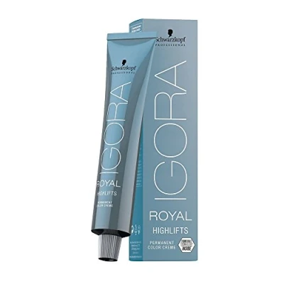 Image of Schwarzkopf Igora Royal Highlifts Permanent Hair Colour, 12 1 Special Blonde Cendré, 60 ml