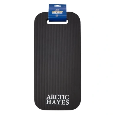 Image of Arctic Hayes Premium Kneeling Mat with Carry Handle, Comfortable NBR Foam for Gardening and DIY, Water Resistant, 46.3cm by 21.5cm, 3cm thick, Black