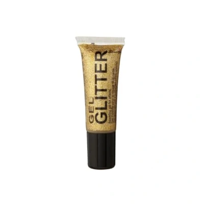 Image of Gel Glitter Gold. Sparkling for your face &amp; body with fine nib applicator