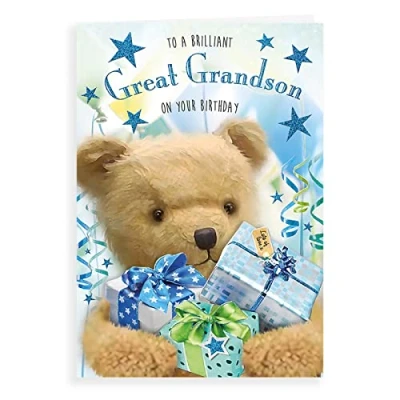 Image of Regal Publishing Cute Birthday Card Great Grandson 9 x 6 inches