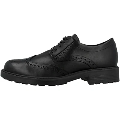 Image of Clarks Women&#039;s Orinoco2 Limit Oxford, Black Leather, 4.5 UK