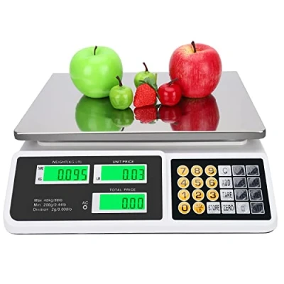 Image of Digital Commercial Price Scale, Computing Scale 88lb / 40kg