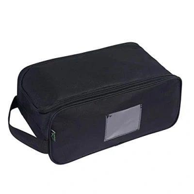 Image of CampTeck U7237 Polyester Unisex Shoe Bag Sports Boot holder, Football Bag, Golf Rugby Trainer Black