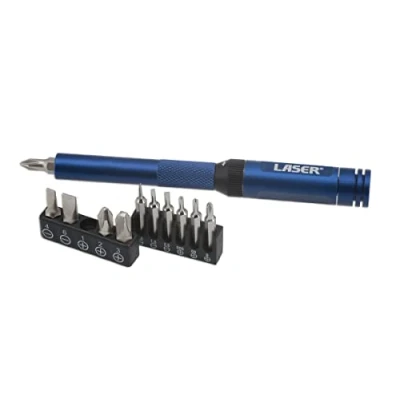 Image of Laser 8244 Ratchet Screwdriver for Standard &amp; Precision Bits
