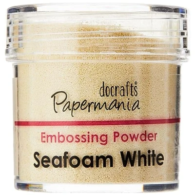 Image of Docrafts 1 oz Embossing Powder, Seafoam White