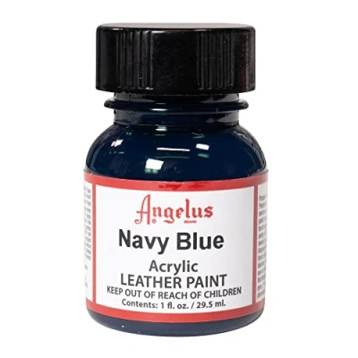Image of Angelus Leather Paint Navy Blue