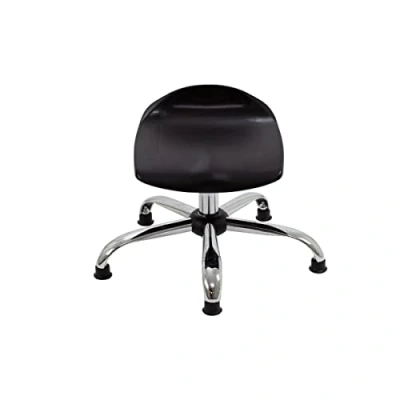 Image of Tc Titan Swivel Junior Stool 405 475mm Seat Height Black with Glides