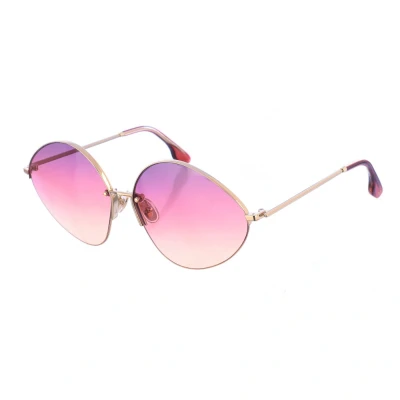 Image of Sunglasses Victoria beckham Vb614s col. 222 Woman GÃ©omÃ©trique Havana
