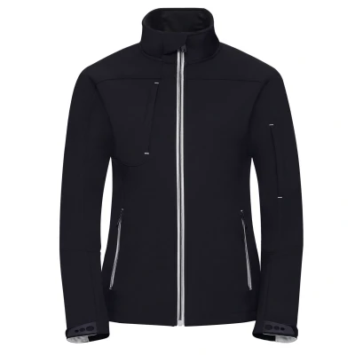 Image of Russell Athletic Womens/Ladies Bionic Soft Shell Jacket (French Navy) Size X Small