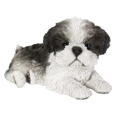Image of Vivid Arts Laying Puppy Pet Pals (Black and White Shih Tzu) (LP )