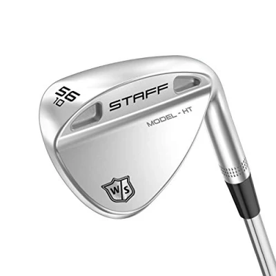 Image of Wilson Men&#039;s Staff Model HT Wedge, For Right Handed Golfers, Steel, 60 Degree Loft