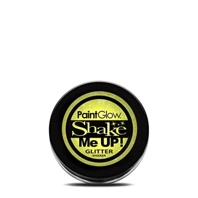 Image of PaintGlow, Neon UV Glitter Shaker, Sherbet Lemon, 5g