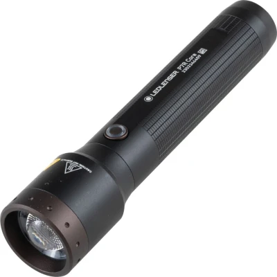 Image of Ledlenser P7R Core Rechargeable LED Torch, Water Resistant (IP68) Super Bright 1400 Lumens, Powerful Searchlight Dog Walking, Hiking &amp; Camping Equipment, Up to 90 Hours Running Time