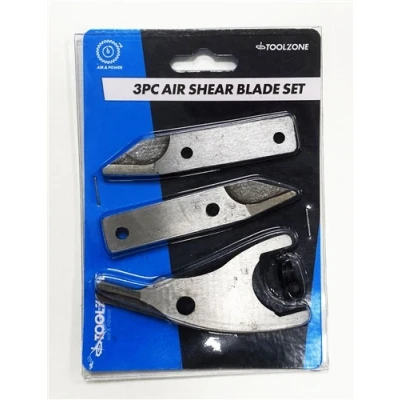 Image of Toolzone 3 Piece Air Shear Spare Blade Set