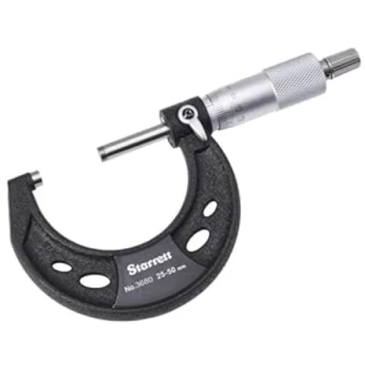 Image of Starrett Precision Mechanical Micrometer 50mm