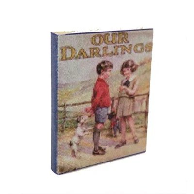 Image of Melody Jane Dolls House Old Fashioned Our Darlings Story Book Miniature Nursery Accessory
