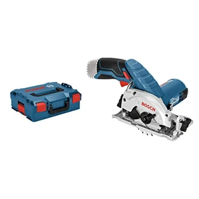 Image of Bosch Professional 12V System GKS 26 Cordless Circular Saw (Saw Blade Diameter: 85 mm, excluding Batteries and Charger, in L BOXX 136)